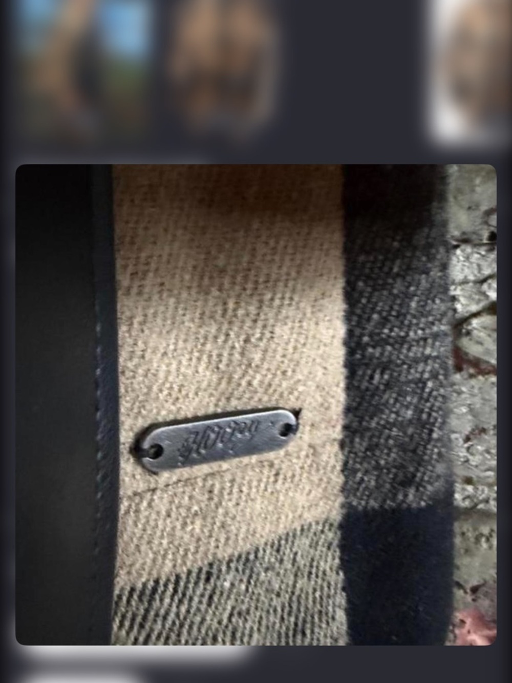 HOOEY Tulia Buffalo Plaid Belted Wrap Jacket M Western Cardigan NWOT $120 Retail - Picture 3 of 4